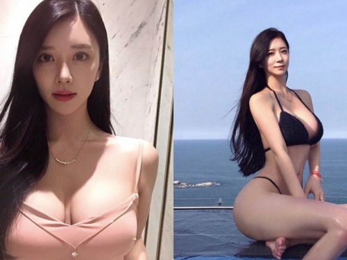火辣翹臀姐姐「美乳常常溢出」，兇狠比基尼照「巨乳無法忽視」！