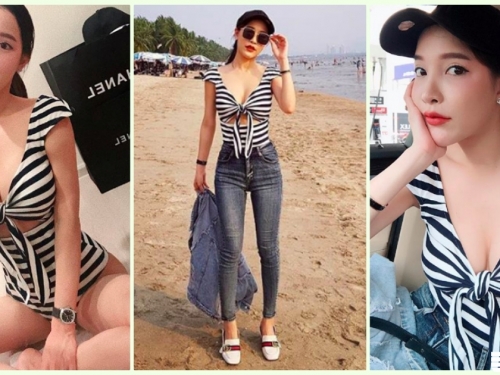 受不了！超火辣「美乳老闆娘」白皙身材好犯規！極緻誘惑的「性感自拍」引人遐想…