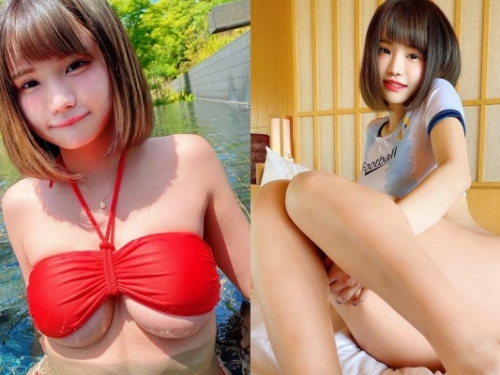 短髮萌妹 Mimoremon 一下露「南半球」一下曬「大腿根」好身材全現形