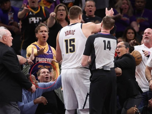 NBA季後賽》推倒太陽老闆吞技術犯規 約基奇：聯盟不是該保護我？
