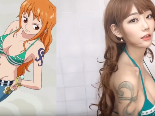 真人版娜美！性感Coser「Berry」超豐滿上圍與水蛇腰　高度還原二次元身材