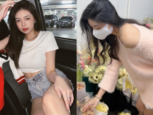 口罩妹小露香肩引爆全網肉搜　本尊親自現身開門…可甜可慾美照海量曝光