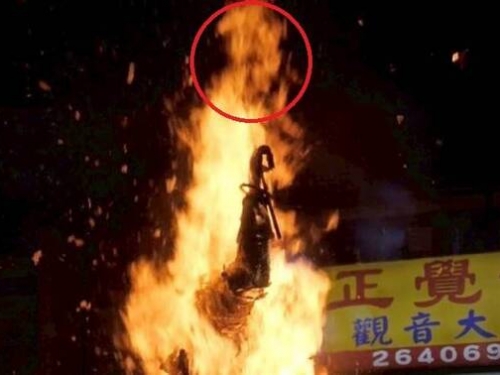 奇！竹山大士爺文化祭 火化再現觀音像神蹟