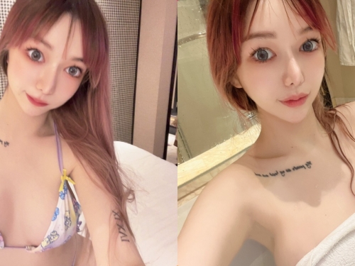天蠍座正妹「Olivia 林沂」泡澡畫面超辣，「白嫩美乳弧度」太吸睛了！