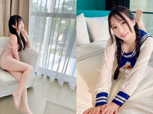 愛偷看色漫的「美乳高校生」，全身脫光要老師「性愛調教指導」...