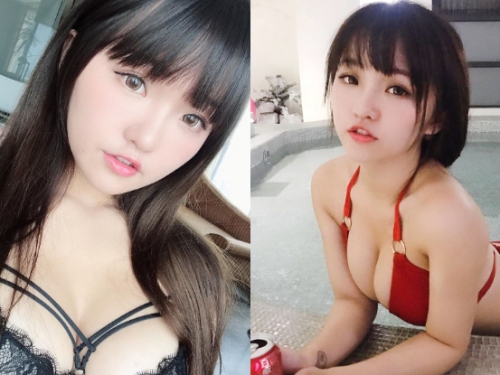 對這款沒有抗體！「小真真」萌力噴發魅力難擋，豐滿雪乳呼之欲出不放過任何溝引機會！