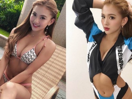 日本熱情辣妹「KAREN」曲線好惹火，性感水蛇腰讓粉絲受不了！