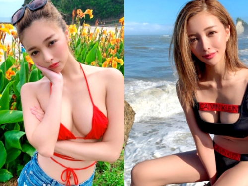 日本模特太不科學！「Rirey」極致身材狂辣又逆天，纖瘦骨感卻擁有兩袋美乳實在稀有！