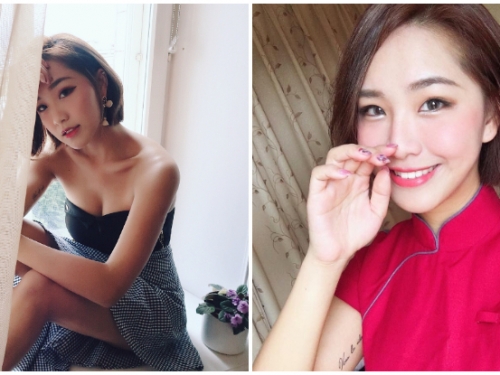 氣質甜笑！激正「短髮爆乳空姐」太迷人，完美笑容外加火辣身材讓人瞬間戀愛！