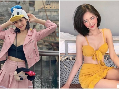短髮正妹尼士尼展現「高度反差萌」，冷艷外表下有「超美乳曲線」！