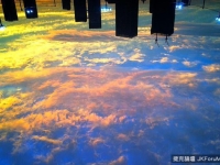 網友拍到彷彿天空之城的奇異畫面，好美