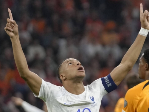 足球》姆巴佩梅開二度 歐洲盃會外賽法國2：1克荷蘭