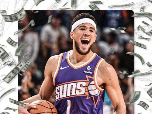 NBA》運鈔車開出來！太陽球星布克2年42億續約 創下史上最狂紀錄