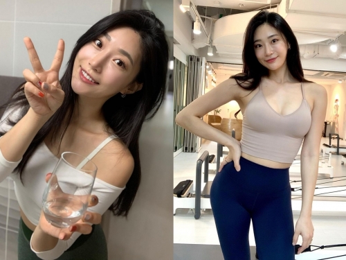 天菜皮拉提斯老師「Erica」緊身瑜珈服完美凸顯S型曲線　胸前更是「腫成小山」