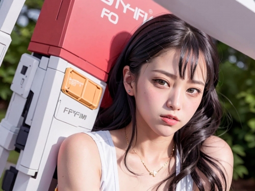 AI生成美女~機甲娘