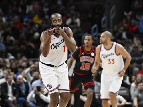 NBA》生涯30度單節20分 哈登還進關鍵三分球助快艇止敗