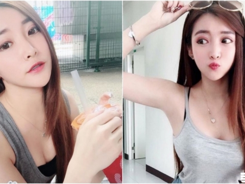 國高中球賽場「長髮美乳妹」出沒！「爆乳背心短裙」身材超火辣！無法專心打球啦！