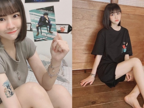 高人氣 YouTuber「許瑜」可愛又不失性感！「下身失蹤」穿搭大秀白皙美腿