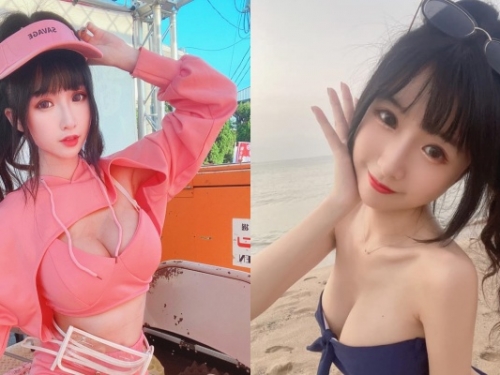 再見了夏天！萌妹舞者「阿乃」曬海邊美照　趕上泳裝末班車