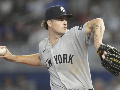 MLB》打線只敲2安...洋基24歲火球新秀5局飆6K吞敗 最速159.6KM！
