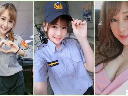 超甜美！「高顏值女警」小清新氣質讓人戀愛！制服底下的「飽滿身材」引瘋傳…