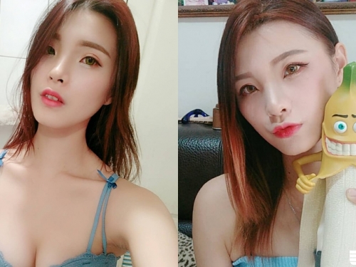 爆乳正妹在廁所「大玩香蕉先生」？大讚原來是女生每日必備的重要道具～