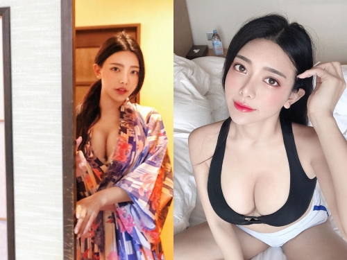 酥胸甜心「Iris霍萱」遊日本不忘曬奶！化身「巨乳版神隱少女」和服藏不住深邃八字奶溝