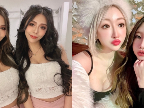 根本就是複製貼上！盤點JKF女郎裡的「神正姊妹花」！