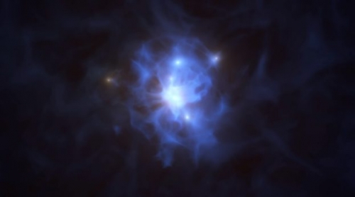 天文學家發現超怪物級黑洞，一手掌控 6 個星系