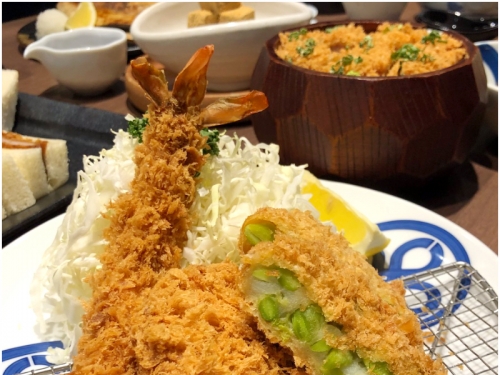 毛豆mix可樂餅！「MAiSEN邁泉豬排」推出夏季限定「海陸三拼套餐」、一吃就停不下口！