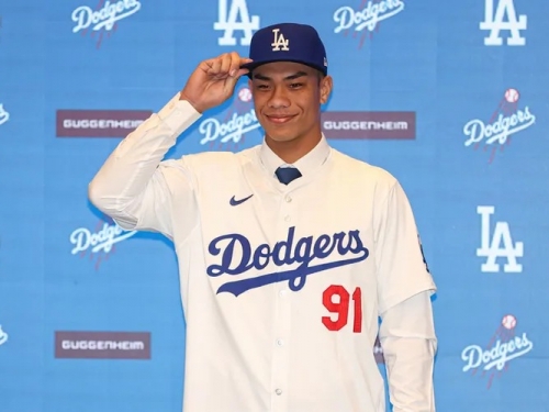 MLB》台灣強打柯敬賢2400萬加盟道奇寫紀錄！喊「4年內和大谷同場打球」