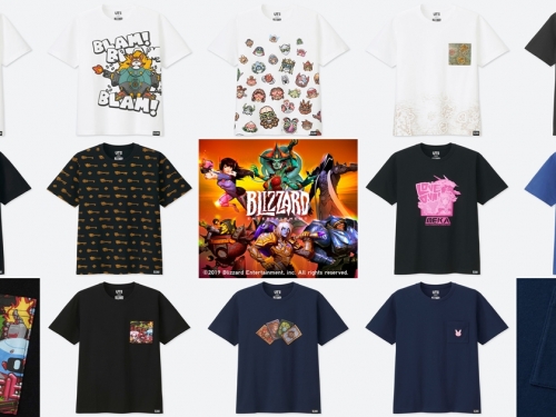 遊戲聯名再掀搶購潮！　UNIQLO聯名美國「BLIZZARD暴雪娛樂」，推出12款遊戲聯名T恤！