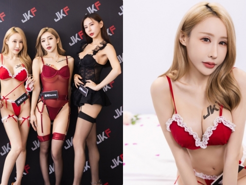 「JKF VIP限定攝影會」福利超棒，與4位爆乳JKF女郎性感合影！