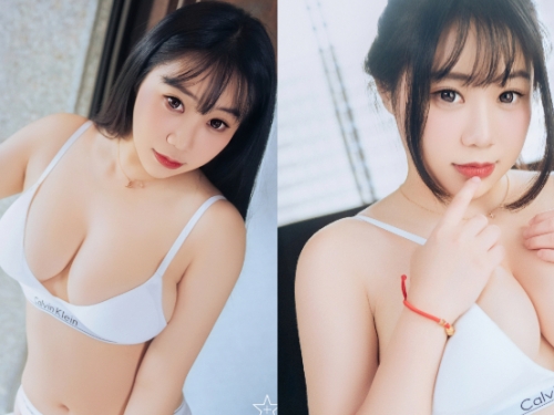 可愛女孩「小九九」約會兼拍攝，性致來襲掏出「Ｆ級核彈奶」！