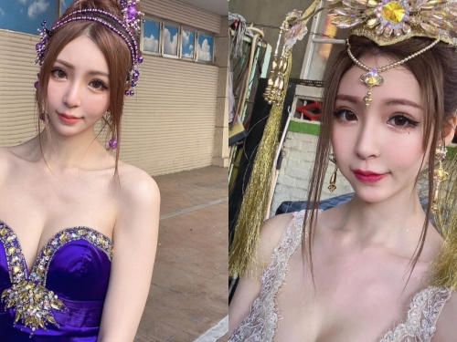 天菜級禮生！美乳正妹「寧寧」超絕美祭典扮相，火辣曲線直接讓人屏息！