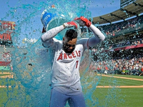 MLB》菊池雄星首勝再等等！阿德爾滿壘再見安助天使大逆轉巨人