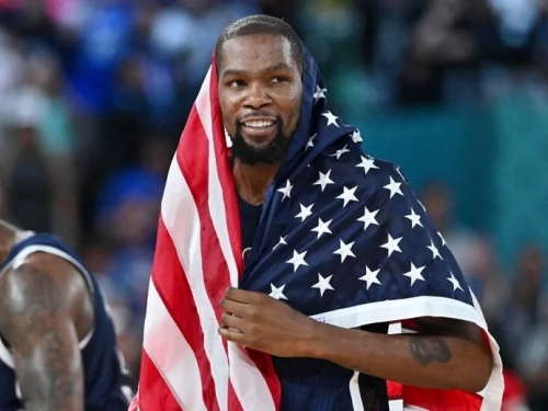 奧運男籃》冠軍保證！杜蘭特生涯4戰奧運皆奪金 美國男籃第一人
