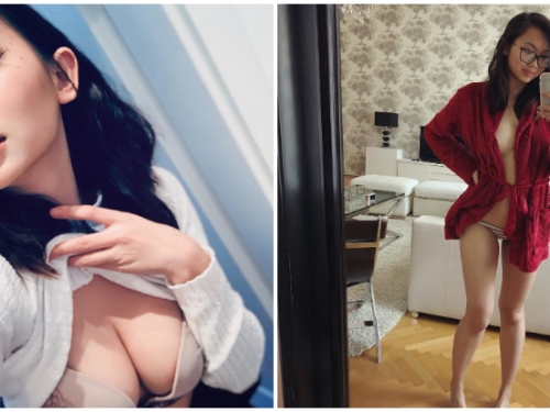 想看嗎？直接掀給你看！超色氣的「爆乳直播主」尺度玩超大，什麼姿勢都可以！
