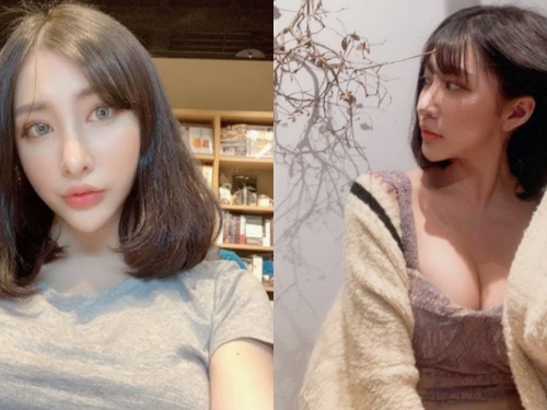 正妹直播主「Nini妮妮」大方公開美胸秘密，渾圓形狀呼之欲出佔據整個畫面～