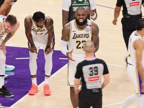 NBA季後賽》第一場又在試探？湖人G1慘輸22分 詹姆斯這樣看