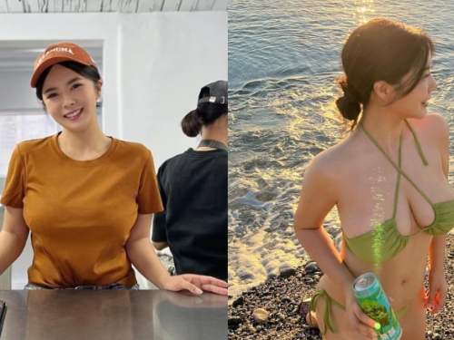 花蓮冰店老闆娘「Amber」是正妹　衣服底下更藏豪乳身材