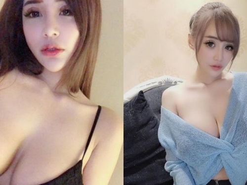 隨時準備「溢奶」！素人巨乳正妹誘惑技術一流 衣服歪一邊「雪白美景」好吸睛