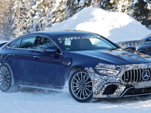 比 AMG 63 還猛！賓士正在冰天雪地中悄悄測試 Mercedes-AMG GT 73 ……馬力上看800匹！