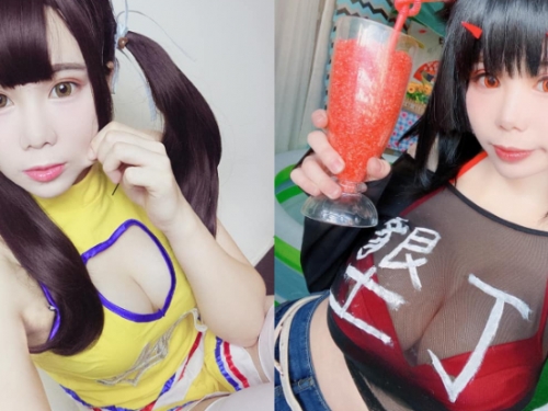 真的好大！性感兔系Coser「織泱」是童顏巨乳　奶大到可以寫「墾丁」