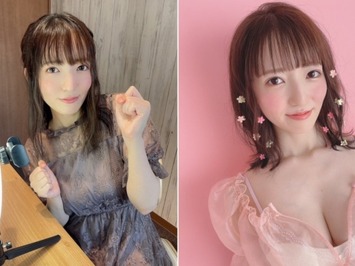 聲優級！　20歲F罩杯聲優學校學生「小花暖」AV出道！