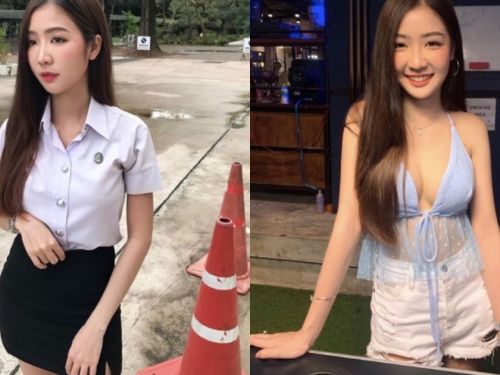 窄裙學生妹下課轉戰撞球室！「爆乳比基尼」上場誰不想看她一桿進洞！