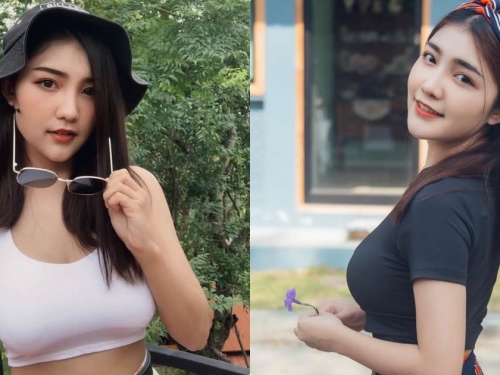 健身女孩「側身照又圓又兇」，大車頭燈要把路人閃暈！