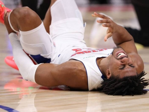 NBA》活塞新星艾維受重傷、球季恐報銷 四週後將重新評估傷勢