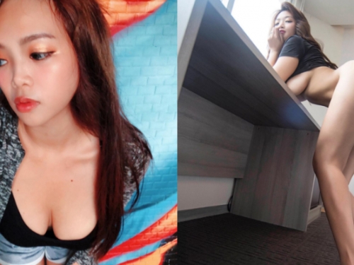 超火辣髮型設計師「萱萱」巨乳身材太性感　邪惡視角讓人把持不住！