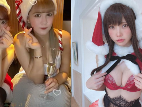 暗黑女神大集合！「明日花綺羅」直播親獻「成人版聖誕裝」，人氣Coser爆乳祝福粉絲